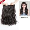 Venta al por mayor de fábrica peluca extensión de cabello para mujer paquete de tres cantidad de extensión de cabello invisible sin rastro esponjoso parche de extensión de cabello largo y liso