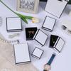 Pendientes Xiao Xiang Feng Anillo Caja de Joyería Pulsera Collar Colgante Caja de Joyería Blanca Caja de Regalo Caja con Lazo