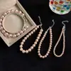 Pulseira de Pérolas de Vidro de Alta Qualidade para Mulheres, Luxo Leve, Nicho, Simples, Exquisite, Estilo Frio, Novo Acessório Versátil