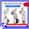 Cilindro mini pagode miniatura PT conector de giro rápido PL4-M5 PC4 / 6-M3-M4-M5-M6 tee PB