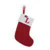 2025 Exportación Spot Calcetines Navideños Exquisitos Calcetines Navideños Tejidos de Lana Calcetines con Letras Colgante Navideño Bolsa de Regalo Venta al por Mayor