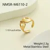 Abrazo Cruzado Estrella Luna Corazón Árbol de la Vida Anillo Abierto Set Diseño de Nicho Anillo Ajustable Venta al por Mayor