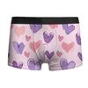 2025 Novo Dia dos Namorados Transfronteiriço Casal Tendência Estilo Desenho Animado Shorts Masculinos Respiráveis Cuecas Estampadas 3D