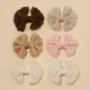 Novo grampo de cabelo de renda super fada macia com laço tridimensional para DIY, estilo princesa de tecido, grampo de cabelo infantil