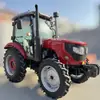 Nuevo Tractor de Cuatro Ruedas Grande con Ruedas 804 de Doble Propósito para Campo de Arroz y Tierra Seca Cultivador de Suelo Rotocultivador Tractor para Terrenos Montañosos y Empinados