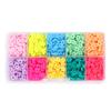 Venta Caliente Transfronteriza 10 Cerdos Arcilla Polimérica Suave En Caja Concha Pequeña Arcilla Polimérica Suave Cuentas Sonrientes DIY Pulsera Pulsera Accesorios de Joyería