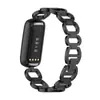 Adequado para Fitbit Luxe Nova Pulseira Oca Pulseira Esportiva Pulseira de Metal Pulseira de Relógio