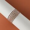 Pulsera elástica de diamantes de imitación brillantes con sentido de alto nivel de moda transfronteriza entre Europa y Estados Unidos, joyería de mano con temperamento para mujer al por mayor