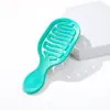 Conjunto de Presente Pente de Massagem com Almofada de Ar Personalizado, Pente de Presente para Mão, Pente com Topo de Caveira Fofo, Pente Oco Pente com Almofada de Ar