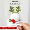 Diadema Navideña Transfronteriza para Niñas Pasador de Astas Lindo Pasador para Bebé Pinza para Oreja de Ciervo de Peluche Aro para el Cabello Accesorios para el Cabello