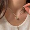 Prata Esterlina 925 Nova Popular Nicho Retro Moda Elegante Acessível Luxo High-End Micro-Incustado Zircônia Estrela de Oito Pontas Colar