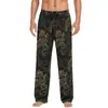 Amazon Europeu e Americano Novo Masculino Casual Estampa Digital Solto Floral Calça de Moletom Longa Transfronteiriça Tamanho Grande Masculino