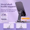 Suporte de mesa rotativo 360 graus totalmente em metal - Suporte dobrável multifuncional para tablet e celular para pessoas preguiçosas