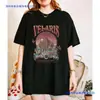 Camiseta Top Acotar para Mujer, Camiseta Divertida, Ropa Gráfica de Anime Harajuku, Viajes, Moda Diaria, Estilo Callejero
