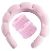 Faixa de Cabeça Flor Esponja Amazon Transfronteiriça para Volume Craniano Elevado, Unissex, Remoção de Maquiagem, Lavagem de Rosto, Faixa de Cabeça Nuvem, Acessórios de Cabelo Atacado