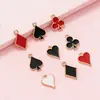 Acessórios para Joias DIY Flor de Ameixa Pêssego Vermelho Liga Esmalte Chaveiro Pingente Brincos Pulseira Colar Corrente de Celular Ornamento