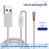 Atacado USB Macho com Interruptor Dimmer 501 Cabo de Alimentação Led Atmosfera Luz Quente Luz de Planta Faixa de Luz Fio de Cordão de Luz