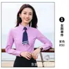 Traje profesional camisa blanca manga larga corta para hombre y mujer camisa de verano ropa de trabajo para ventas de herramientas de negocio LOGOTIPO bordado