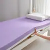 Colchón individual para dormitorio de espuma viscoelástica con gel de estilo minimalista, sueño profundo sin presión, plegable, de rebote lento para dormitorio del hogar
