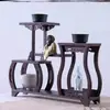 Soporte de Exhibición de Mesa de Postres Estilo Chino, Bandeja de Mesa para Compromiso y Boda, Estante Decorativo, Decoración de Boda, Soporte para Pasteles de Hora del Té