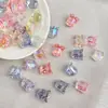 Nuevo Colgante de Flor de Muguete Translúcido UV Acrílico para DIY Pulsera para el Cabello Llavero Cadena para Teléfono Accesorios de Joyería Materiales