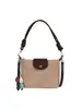 Bolso de hombro vintage de gamuza modelo nuevo 2026, bolso cruzado versátil de nicho para el día a día con correa de hombro de cuerda trenzada, bolso de axila con sensación de alta gama