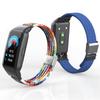 Pulseira For Glory 7/6 Tira Elástica Pulseira Huawei 6 Fivela de Metal Corda Trançada de Nylon Ajustável Pulseira de Pulso