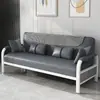 Sofá Cama Dupla Finalidade Dobrável Multifuncional para Aluguel de Casa Apartamento Pequeno Sofá Cama de Solteiro/Casal Tipo Econômico