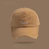 Chapéu da moda que combina com tudo boné de beisebol retrô verde militar masculino cityboy moda de rua boné pequeno para rosto feminino