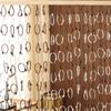 Cortina Pendurada Criativa de Palha Tecida Divisória Cortina de Porta Cortina Pendurada Feita à Mão Produto Acabado Corda de Papel Cortina Decorativa Ecológica Cortina de Porta de Corda de Papel