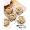 Acrílico Transparente Chapado en Oro Múltiples Estilos Colección DIY Pulsera de Abalorios Hecha a Mano Materiales Ropa Zapatos Accesorios Cuentas Sueltas