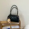 Bolso de Axila Estilo Perezoso Estilo Francés para Mujer, Nuevo Bolso de Mano Acolchado de Moda, Bolso de Hombro, Bolso Bowling para Viajar, Modelo Nuevo