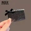 Peine para el Cabello con Perlas, Pasador, Pinza de Alto Nivel para Flequillo, Organizador de Cabello para la Frente, Pinza Lateral, Pasador, Accesorio para el Cabello