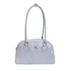 Bolso Boston Acolchado de Alta Gama con Bordado para Mujer Verano 2025 Casual Versátil Bolso de Hombro para Viaje