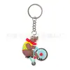 Nuevo Llavero de Dibujos Animados de Payaso de Circo Regalo Sorpresa Accesorios Material de Pegamento Suave de PVC Comercio Electrónico Transfronterizo Al por Mayor