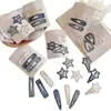 Pinza para el Cabello Estrella Azul para Mujer, Accesorio para el Cabello de la Frente, Pinza de Pato, Pasador, Pinza para el Cabello para Mechones Sueltos, Clip BB, Nuevo Modelo 2026, Pinza para el Flequillo Lateral