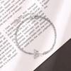 Pulsera de Doble Capa de Libélula Incrustada con Diamantes para Mujer, Estilo Pastoral Fresco, Estilo Popular Europeo y Americano, Pulsera Artística de Insectos de Zirconia