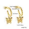 Pendientes INS de Europa y Estados Unidos, con personalidad sencilla, bola de acero inoxidable, joyería transfronteriza, pendientes de puesto de tierra, pendientes de anillo de alto sentido.