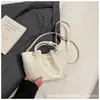 Bolso Cubo Portátil Estilo Coreano para Mujer 2025 Nuevo de Moda Simple Versátil Bolso de Hombro Único Cruzado Bolso Cubo de Nicho