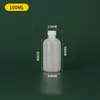 10 20 30 50 60ml Botellas Transparentes de Boca Pequeña Graduadas Botellas Dispensadoras de Líquido y Agua Botellas Dispensadoras Graduadas de PE