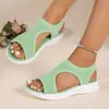 Sandalias de Moda Casuales Slip-On de Punta Abierta 2024 Otoño Cabeza de Pez Tacón Bajo Zapatos de Mujer Fuente de Suministro Zapatos Deportivos Talla Grande