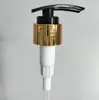 Galvanizado UV Oro Brillante Plata Brillante Anillo Grande Champú Jabón Corporal Loción Corporal Cabezal de Bomba Loción para el Cuidado del Cabello Bomba de Presión JT01-C