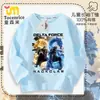 Merchandising del Juego Delta Force Camiseta de Manga Larga para Niños 2026 Nuevo Top de Algodón para Niños y Niñas Ropa de Moda