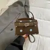 Bolso de Mano Pequeño Exquisito Súper Moderno para Mujer, Nuevo Bolso de Hombro de Lunares Verano 2026, Bolso Cuadrado Pequeño Cruzado para Viajes
