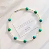 Colar Corrente de Clavícula de Pedra Fênix de Alta Qualidade com Design Personalizado