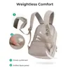 A mochila à prova d'água mais vendida da Amazon para mulheres, mochila de grande capacidade para viagens curtas