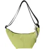 Bolso tipo dumpling bandolera estilo japonés para mujer, nuevo bolso de tela de verano 2026, bolso tote versátil para estudiantes universitarios y para ir al trabajo