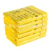Bolsa de basura médica engrosada amarillo hospital plástico médico bolsa de boca plana tipo chaleco bolsa de embalaje para residuos médicos Material nuevo