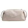 Bolso de Textura de Alta Calidad para Mujer 2023 Nuevo Moderno Correa Ancha para el Hombro Bolso Almohada Color Sólido Simple Versátil Bolso de Hombro Cruzado