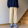 Calças masculinas da moda, versáteis, modernas, primavera e outono, slim, emagrecedoras, casuais, marca de moda hiphop high street europeia e americana, calças retas